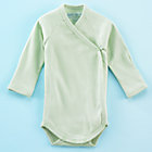 3-6 mos. Lt. Green Sidesnap Onepiece